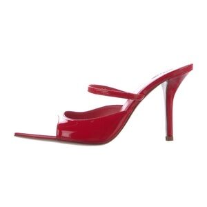 Gia Borgini patent leather sandals size 7